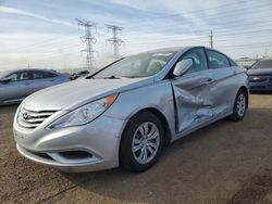 Salvage cars for sale at Elgin, IL auction: 2012 Hyundai Sonata GLS