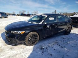 Salvage cars for sale at West Warren, MA auction: 2024 Honda Civic Sport