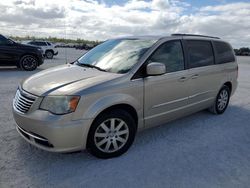 Salvage cars for sale at Arcadia, FL auction: 2013 Chrysler Town & Country Touring