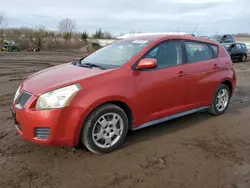 Salvage cars for sale at Columbia Station, OH auction: 2009 Pontiac Vibe