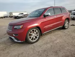 Salvage cars for sale from Copart Amarillo, TX: 2014 Jeep Grand Cherokee Summit