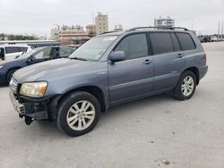 Salvage cars for sale at New Orleans, LA auction: 2006 Toyota Highlander Hybrid