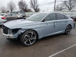 Salvage cars for sale at Moraine, OH auction: 2022 Honda Accord Hybrid Sport