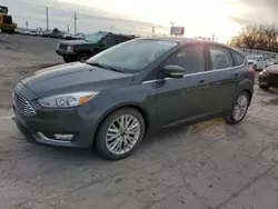 Salvage cars for sale at Oklahoma City, OK auction: 2018 Ford Focus Titanium