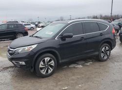 Salvage cars for sale at Indianapolis, IN auction: 2015 Honda CR-V Touring