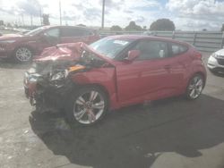 Salvage cars for sale from Copart Miami, FL: 2013 Hyundai Veloster