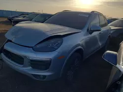 Porsche Vehiculos salvage en venta: 2017 Porsche Cayenne