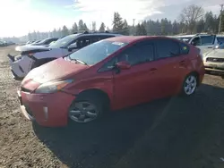 Vehiculos salvage en venta de Copart Graham, WA: 2012 Toyota Prius