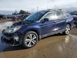 Salvage cars for sale at Nampa, ID auction: 2018 Subaru Outback 2.5I Limited