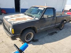 Chevrolet salvage cars for sale: 1992 Chevrolet S Truck S10