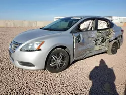 Salvage cars for sale at Phoenix, AZ auction: 2014 Nissan Sentra S