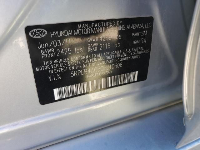 2012 Hyundai Sonata GLS