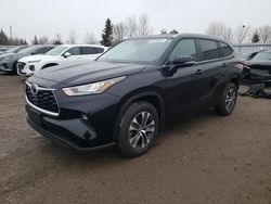 Salvage cars for sale from Copart Bowmanville, ON: 2024 Toyota Highlander LE