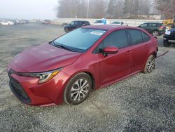 Salvage cars for sale from Copart Concord, NC: 2022 Toyota Corolla LE