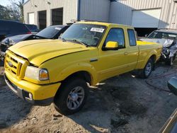 Salvage cars for sale at Savannah, GA auction: 2007 Ford Ranger Super Cab