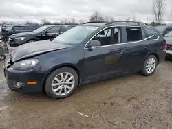 Salvage cars for sale at London, ON auction: 2014 Volkswagen Jetta TDI