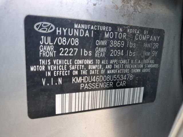 2008 Hyundai Elantra GLS