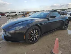 Salvage cars for sale at Houston, TX auction: 2020 Aston Martin DB11