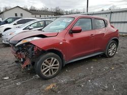 Salvage cars for sale at York Haven, PA auction: 2014 Nissan Juke S