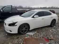 Nissan salvage cars for sale: 2012 Nissan Maxima S