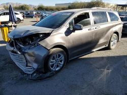 Salvage cars for sale from Copart Las Vegas, NV: 2022 Toyota Sienna Limited