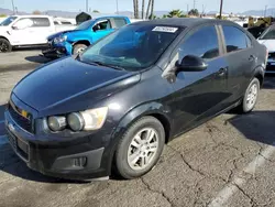 Chevrolet Sonic salvage cars for sale: 2012 Chevrolet Sonic LS