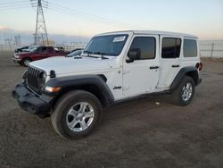 Jeep Wrangler Unlimited Sport salvage cars for sale: 2021 Jeep Wrangler Unlimited Sport