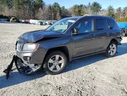 Salvage cars for sale at Mendon, MA auction: 2015 Jeep Compass Sport