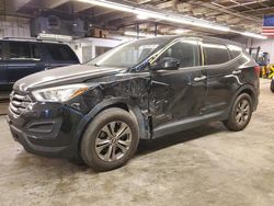 Salvage cars for sale at Wheeling, IL auction: 2015 Hyundai Santa FE Sport