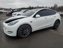 Tesla salvage cars for sale: 2021 Tesla Model Y