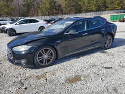 Salvage cars for sale at Gainesville, GA auction: 2014 Tesla Model S