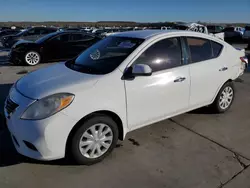 Salvage cars for sale at Grand Prairie, TX auction: 2014 Nissan Versa S