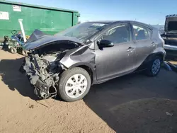 Salvage cars for sale at Brighton, CO auction: 2013 Toyota Prius C