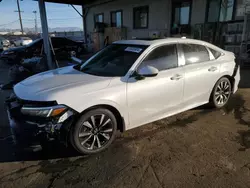 Salvage cars for sale at Los Angeles, CA auction: 2024 Honda Civic EX