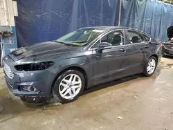 Salvage cars for sale at Woodhaven, MI auction: 2014 Ford Fusion SE