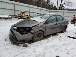 Salvage cars for sale from Copart Center Rutland, VT: 2018 Toyota Corolla L