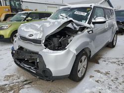 Salvage cars for sale at Pekin, IL auction: 2014 KIA Soul