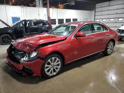 Salvage cars for sale from Copart Blaine, MN: 2017 Mercedes-Benz E 300 4matic