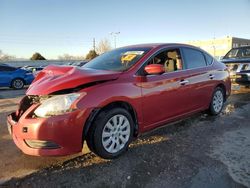 Salvage cars for sale at Littleton, CO auction: 2013 Nissan Sentra S