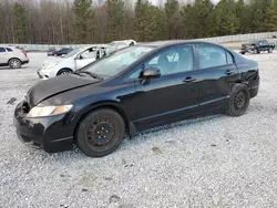 Salvage cars for sale at Gainesville, GA auction: 2010 Honda Civic LX