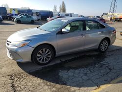 Salvage cars for sale at Hayward, CA auction: 2017 Toyota Camry LE