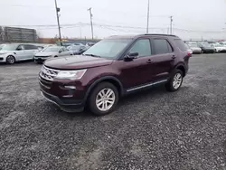 Ford Explorer xlt Vehiculos salvage en venta: 2018 Ford Explorer XLT