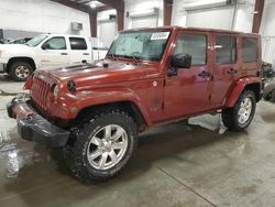 Jeep salvage cars for sale: 2008 Jeep Wrangler Unlimited Sahara