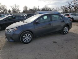 Salvage cars for sale at Wichita, KS auction: 2014 Toyota Corolla L