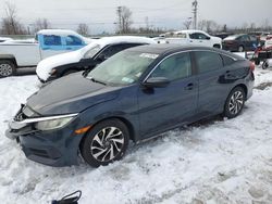 Salvage cars for sale at Central Square, NY auction: 2016 Honda Civic EX