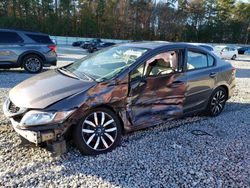 Salvage cars for sale at Ellenwood, GA auction: 2014 Honda Civic EXL