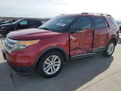 Ford Explorer salvage cars for sale: 2015 Ford Explorer XLT