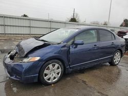 Salvage cars for sale at Littleton, CO auction: 2010 Honda Civic LX