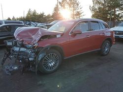 Mercedes-Benz salvage cars for sale: 2024 Mercedes-Benz GLC 300 4matic