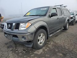 Nissan Frontier Crew cab le salvage cars for sale: 2008 Nissan Frontier Crew Cab LE